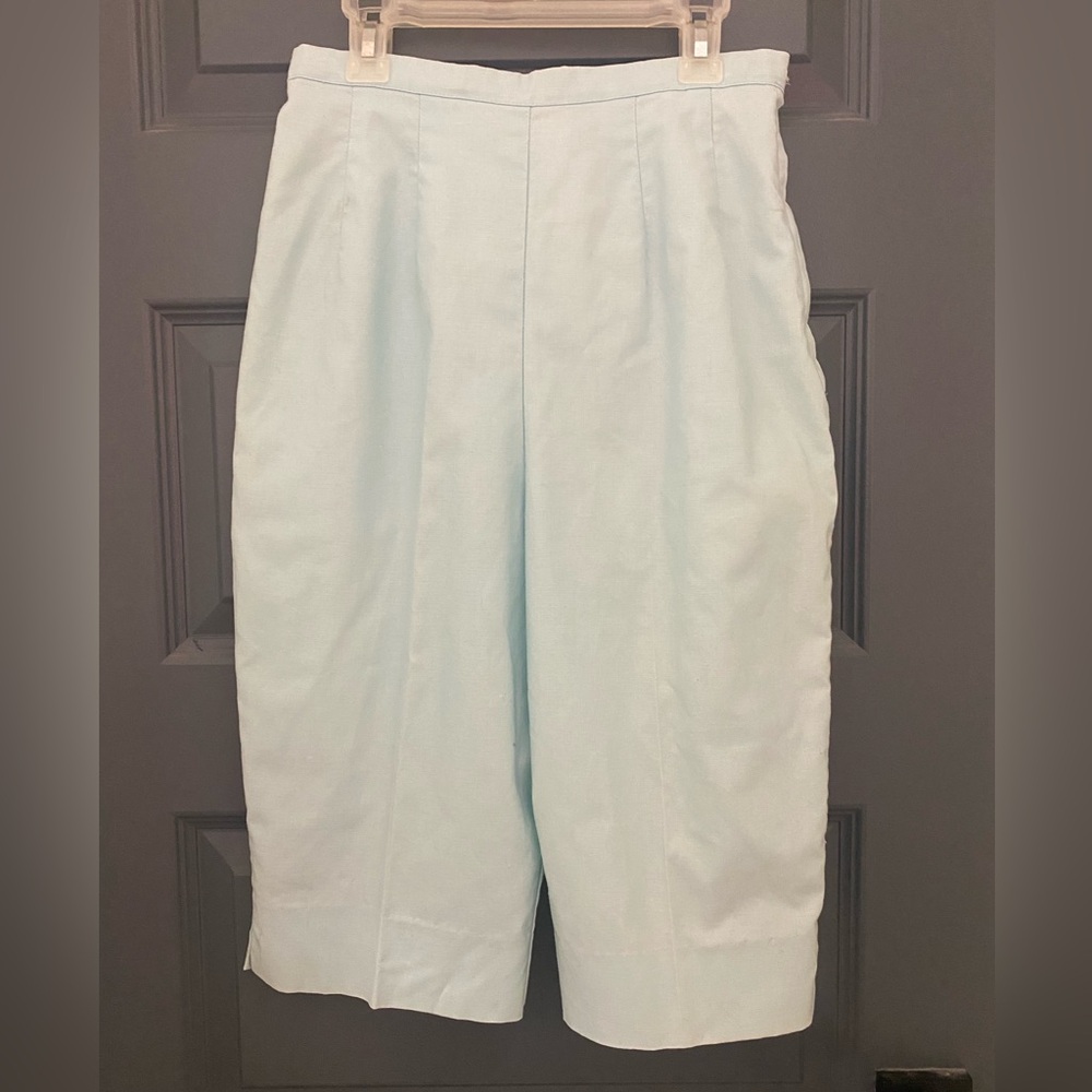 Light Blue Vintage 60s Shorts
